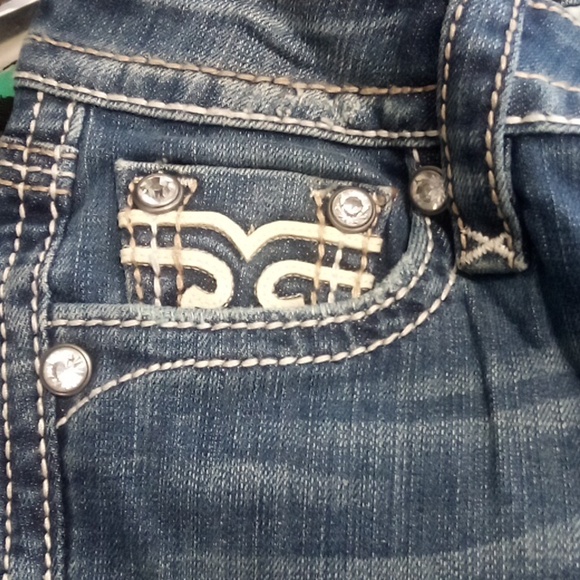 Rock Revival NWT Women's 26 Bootcut Cameron Bejeweled Rhinestones - Picture 7 of 13